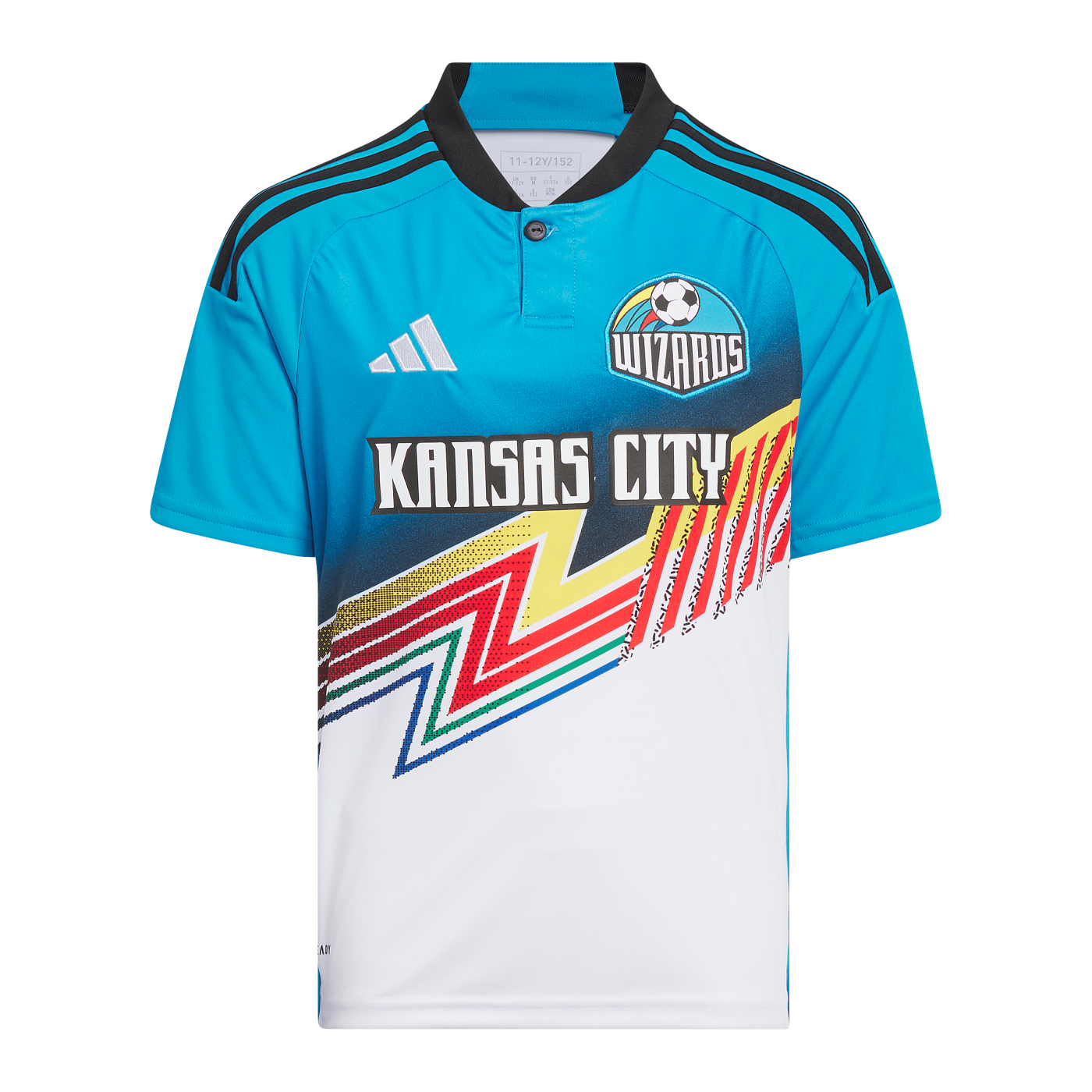 adidas Sporting Kansas City Trikot 3rd 2024 Kids Weiss