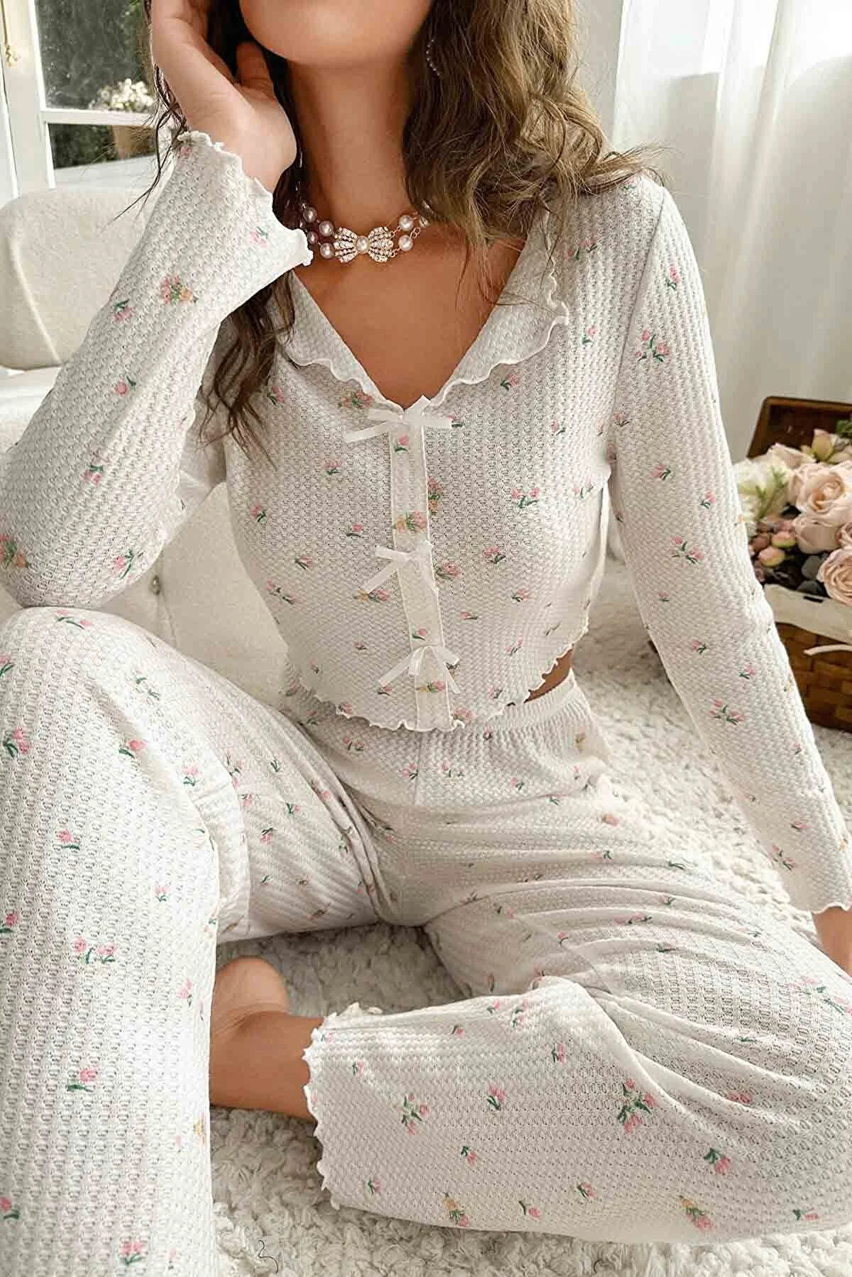 Merry See  Pyjama set - Mehrfarbig - Print