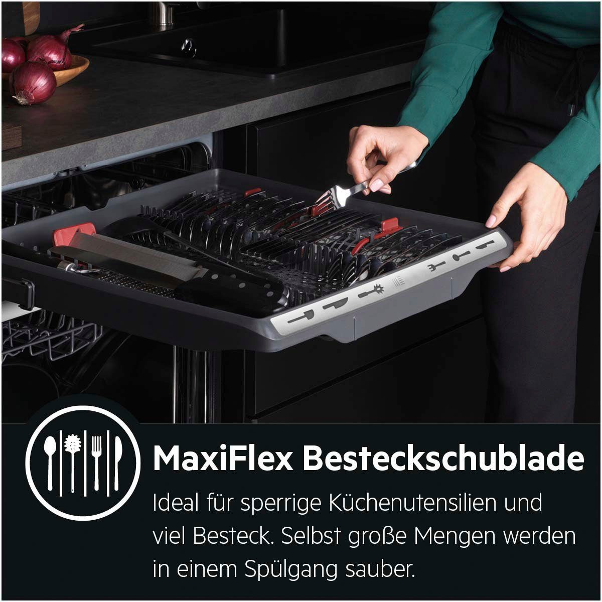 AEG Standgeschirrspüler Serie 7000, FFB7470APW 911417421, 14 Maßgedecke