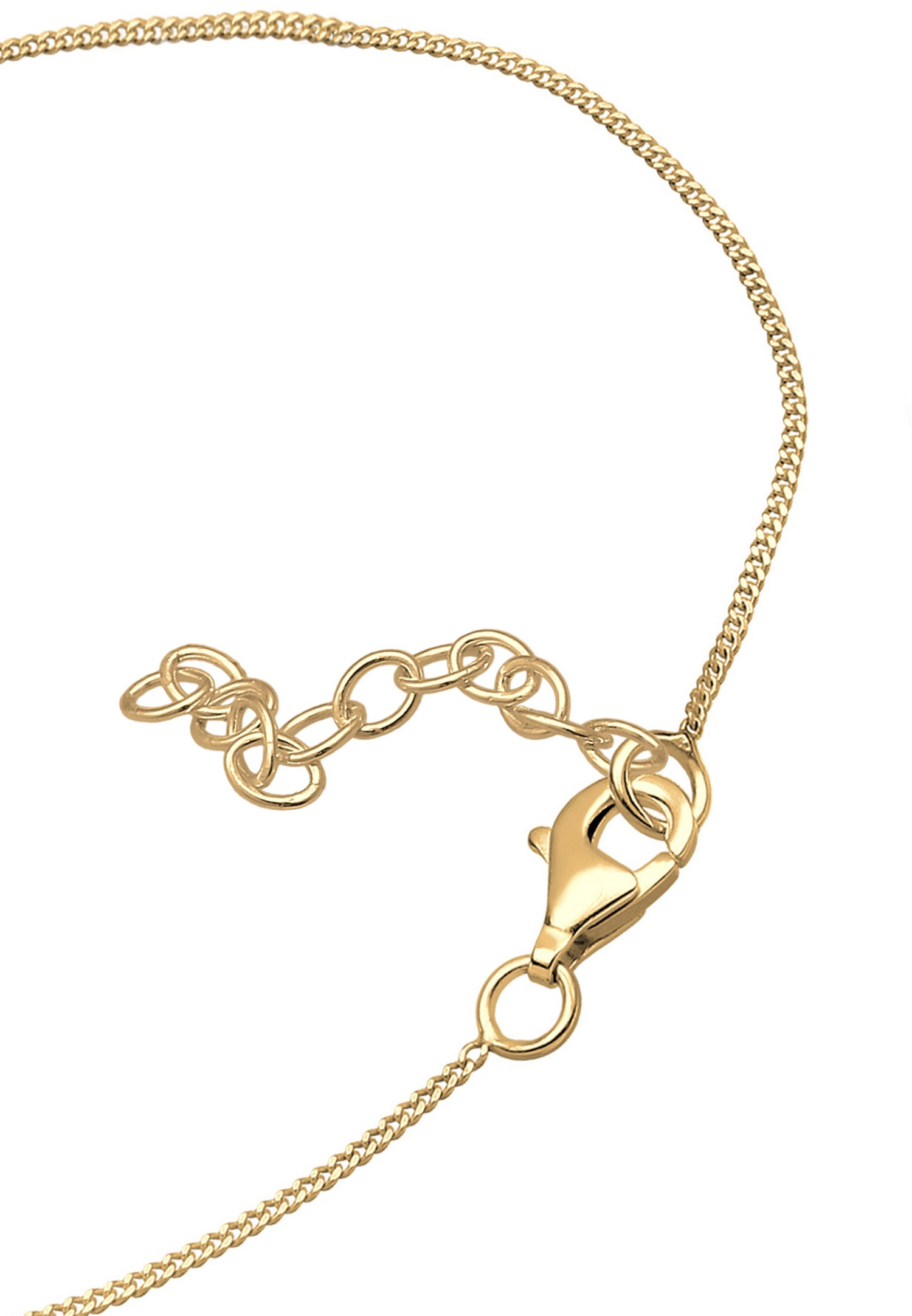 Elli Damenschmuck „Intertwined Heart Connection“ aus 925er Sterlingsilber, vergoldet