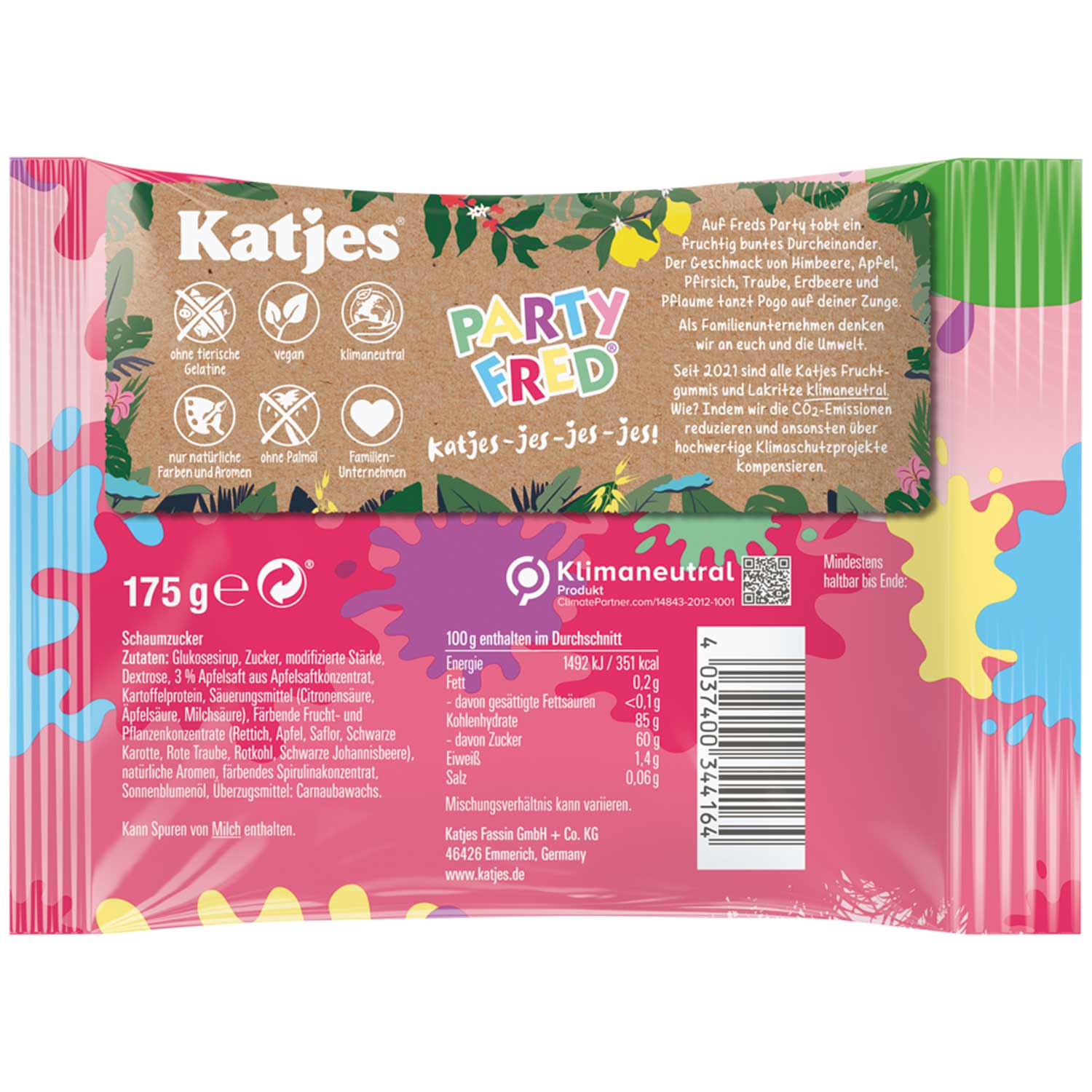 Katjes Party Fred 175g
