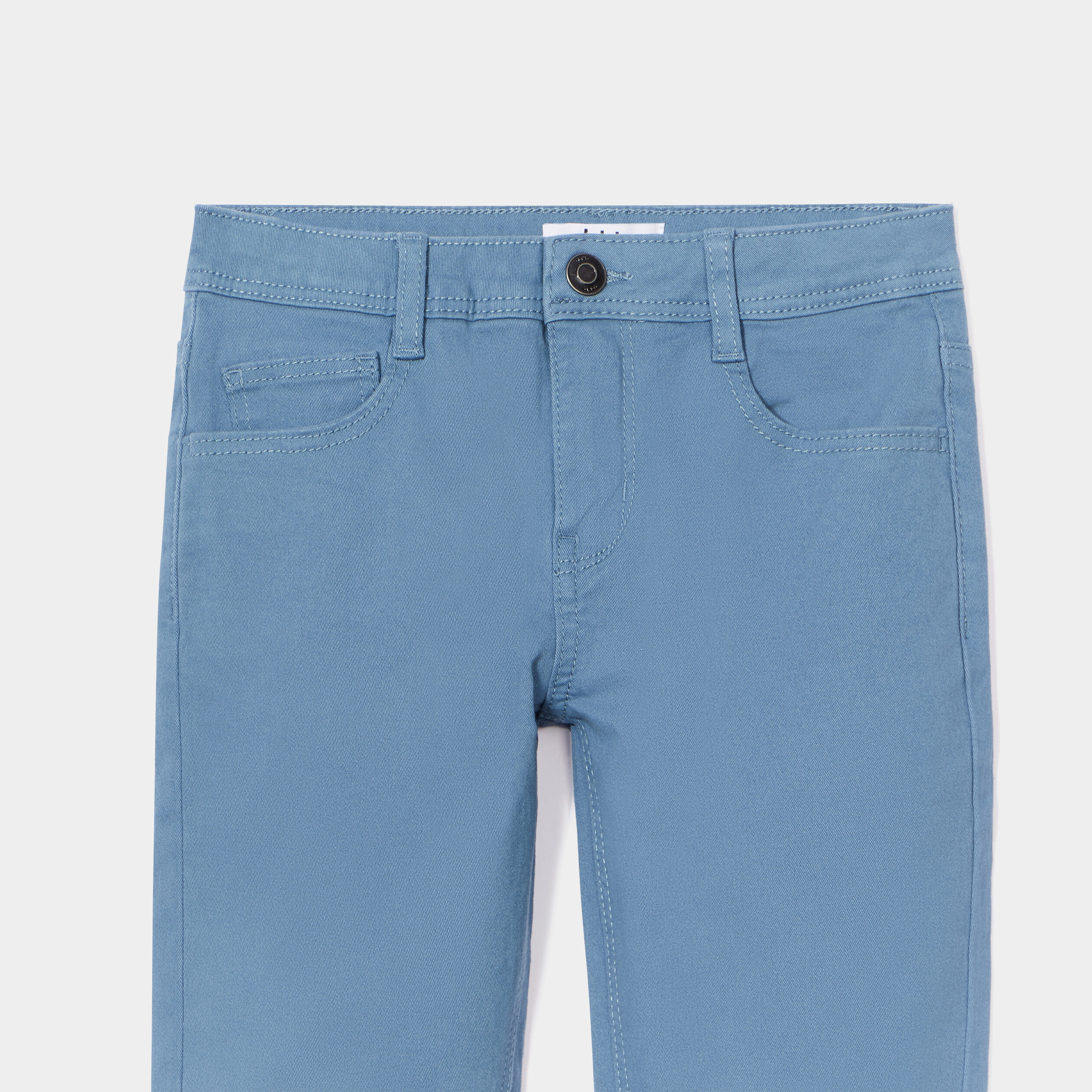 Pantalon regular bleu gris garçon | La Halle