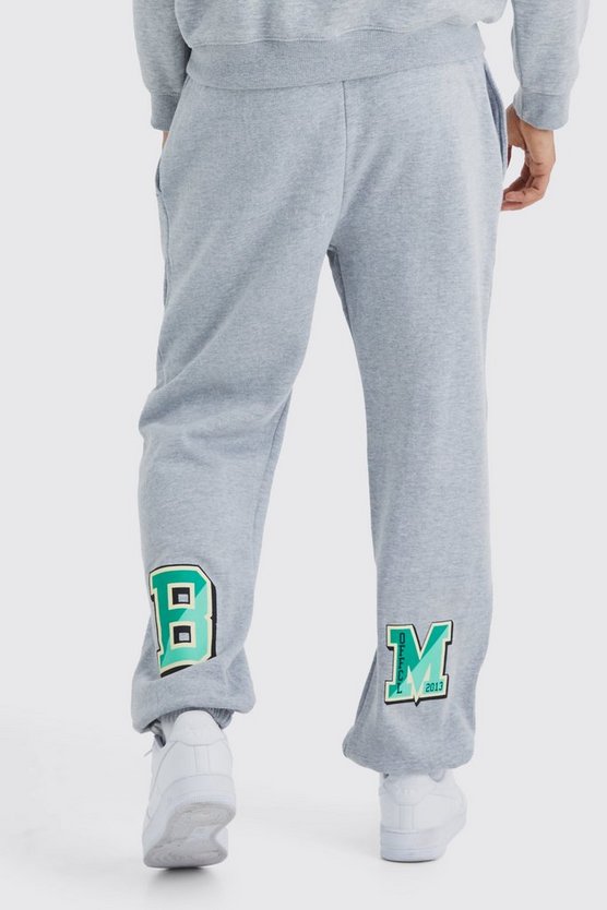 Oversize Jogginghose mit Print