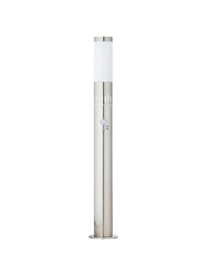 Brilliant Außenstandleuchte 80cm mit Bewegungsmelder Leigh ⌀ 12 cm in edelstahl günstig kaufen onesize