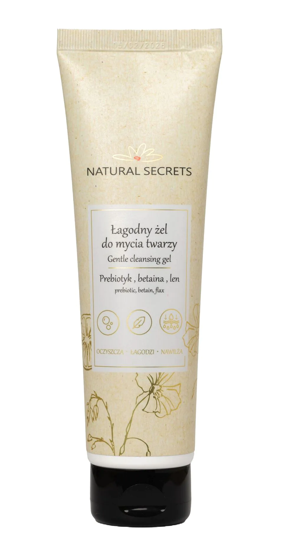 Natural Secrets mild ansigtsrensende gel