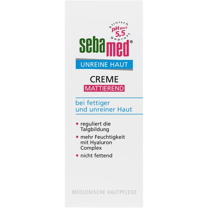 Unreine Haut Mattierende Creme