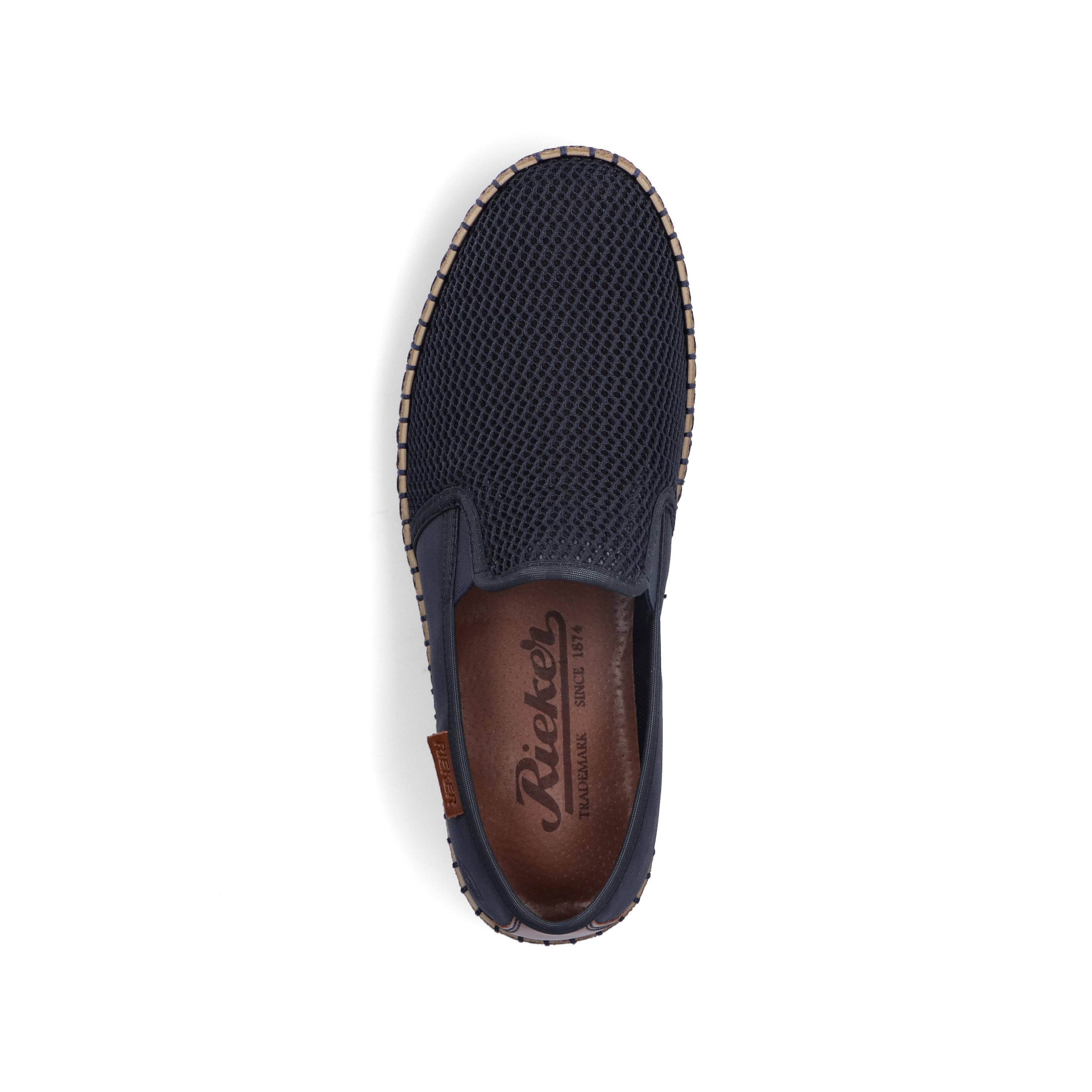 Rieker Herren Slipper pazifikblau