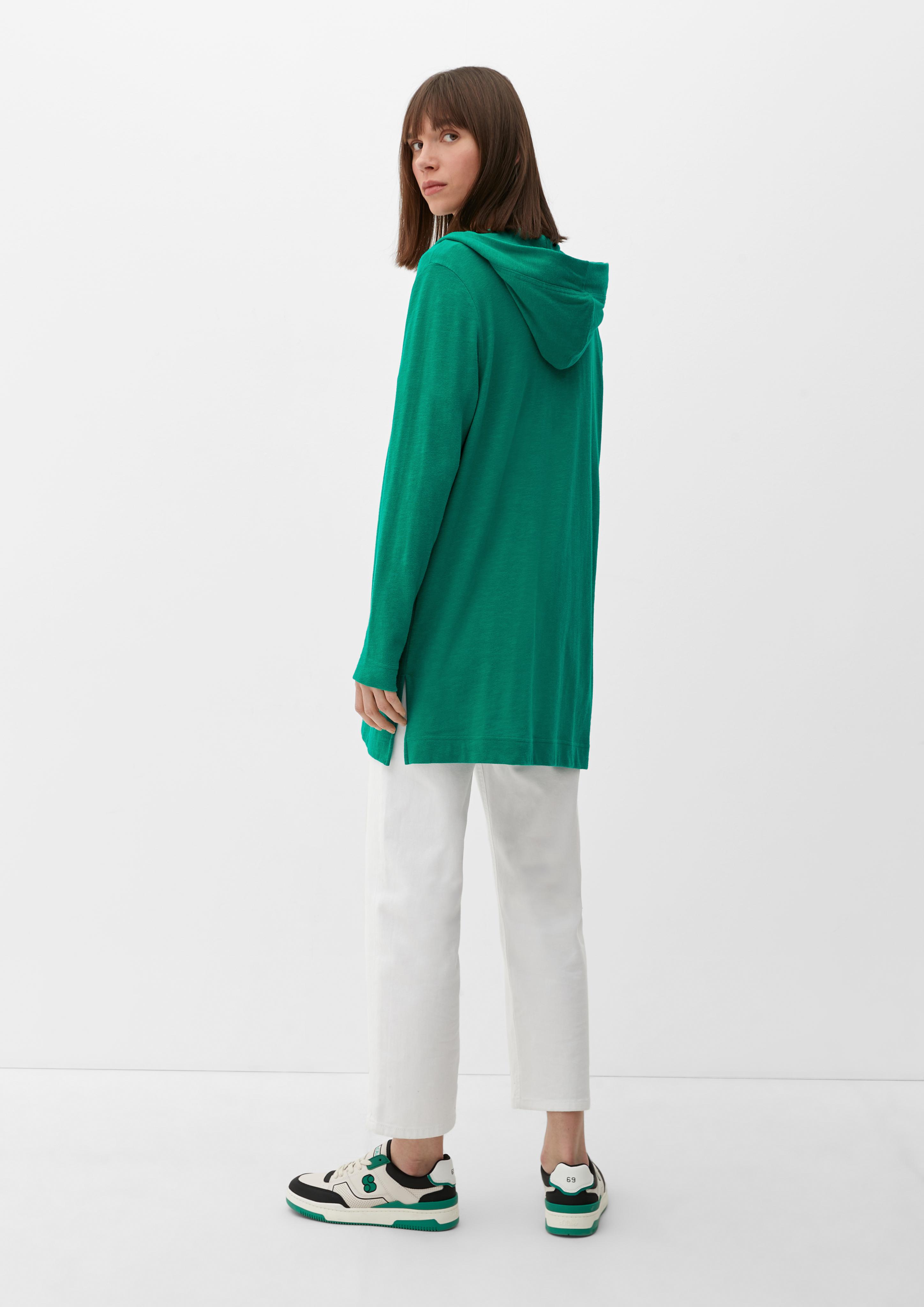 Long-Cardigan aus Viskosemix  2129612-7646