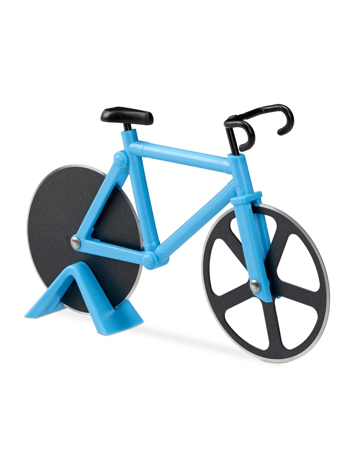 relaxdays Pizzaschneider in Blau günstig kaufen onesize