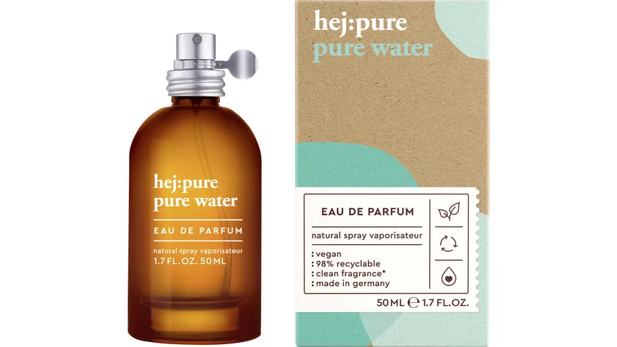 HEJ:PURE WATER Eau de Parfum 50 ml