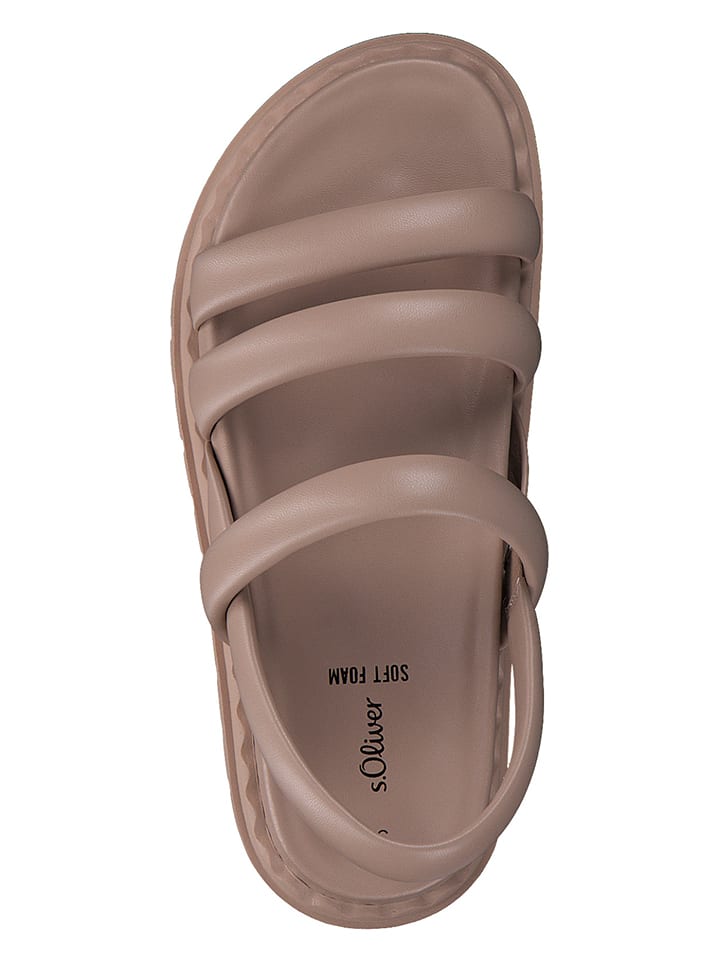 s.Oliver Sandalen in Rosa günstig kaufen