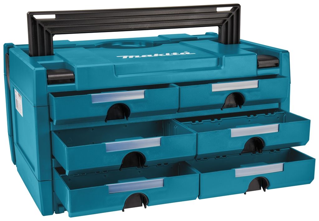Makita Accessories P-84333 Makstor No. 3-6 6 συρτάρια μεσαίου μεγέθους