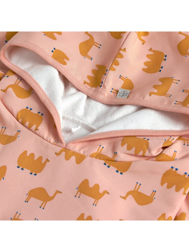 Lässig Badeponcho in Rosa günstig kaufen onesize