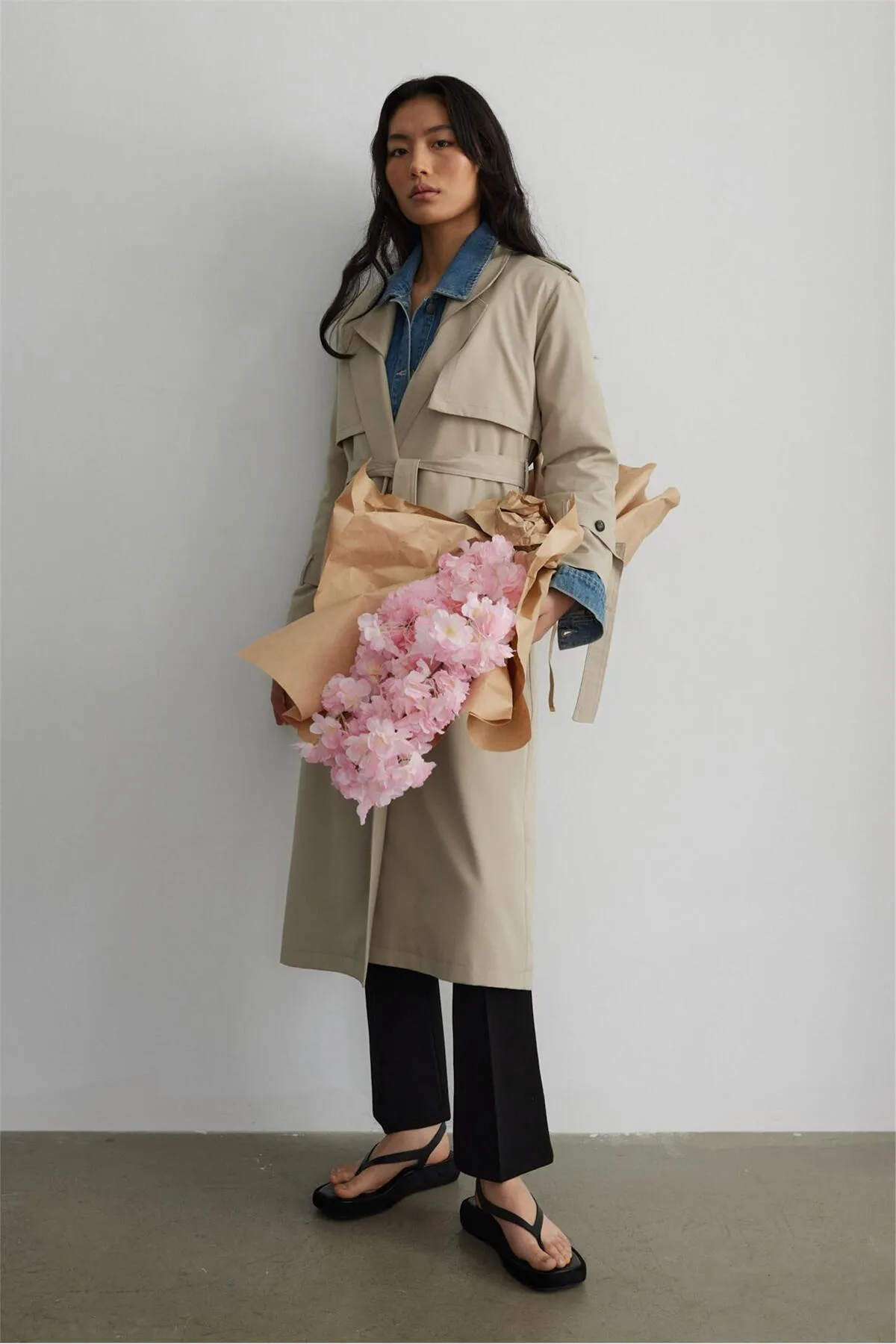 Suud Collection  Beiger Trenchcoat „Re-Edition 1980“