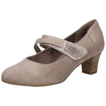 Jana Spangenpumps in beige