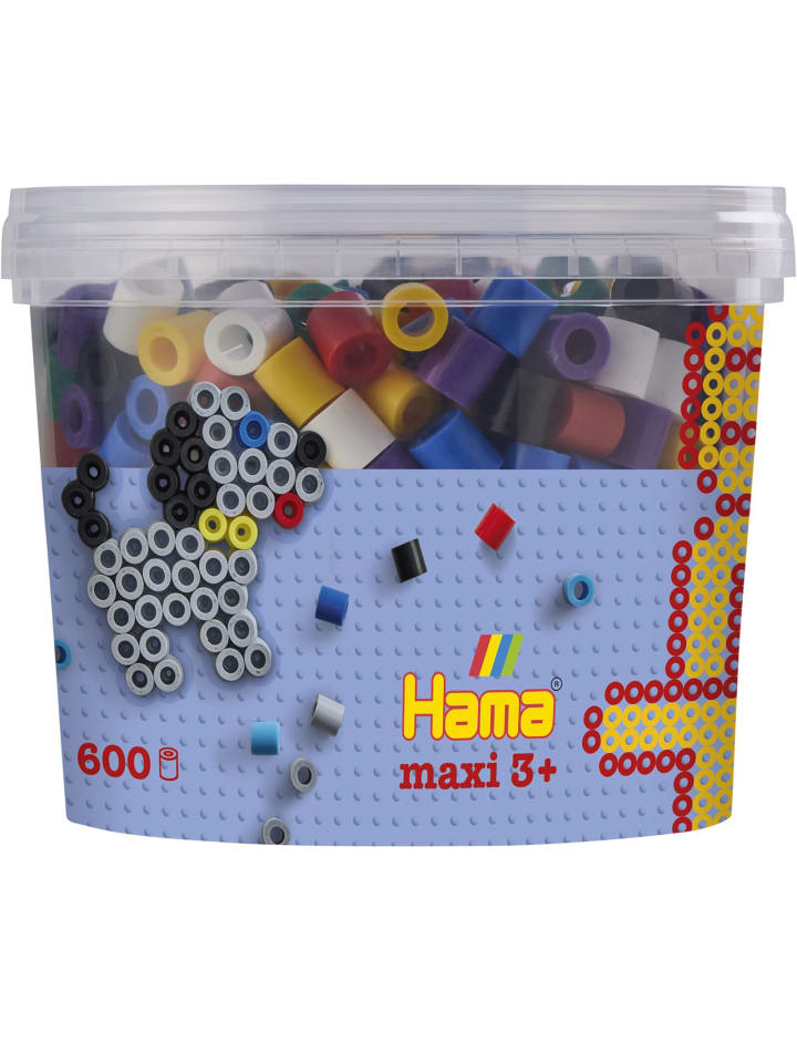 Hama Dose Maxi-Bügelperlen Basic in bunt günstig kaufen onesize