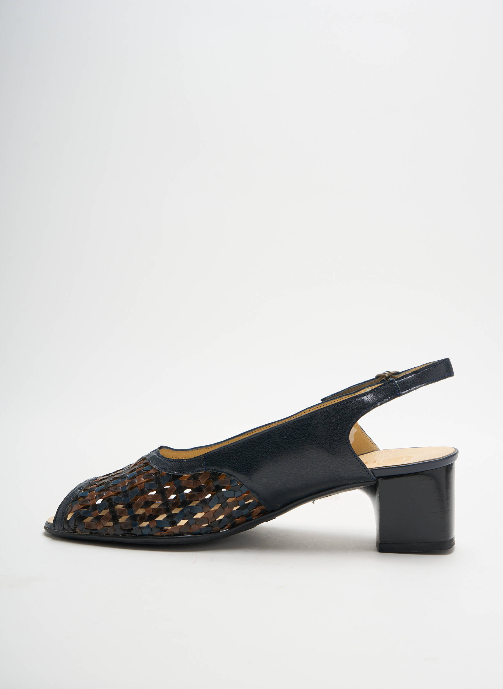 Ombelle Sandales Nu Pieds Femme couleur bleu