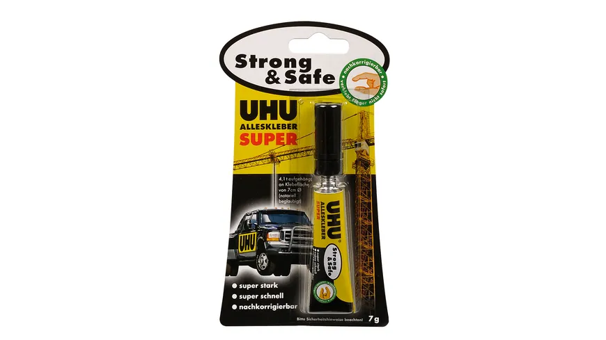 UHU Alleskleber Super Strong & Safe 7 g