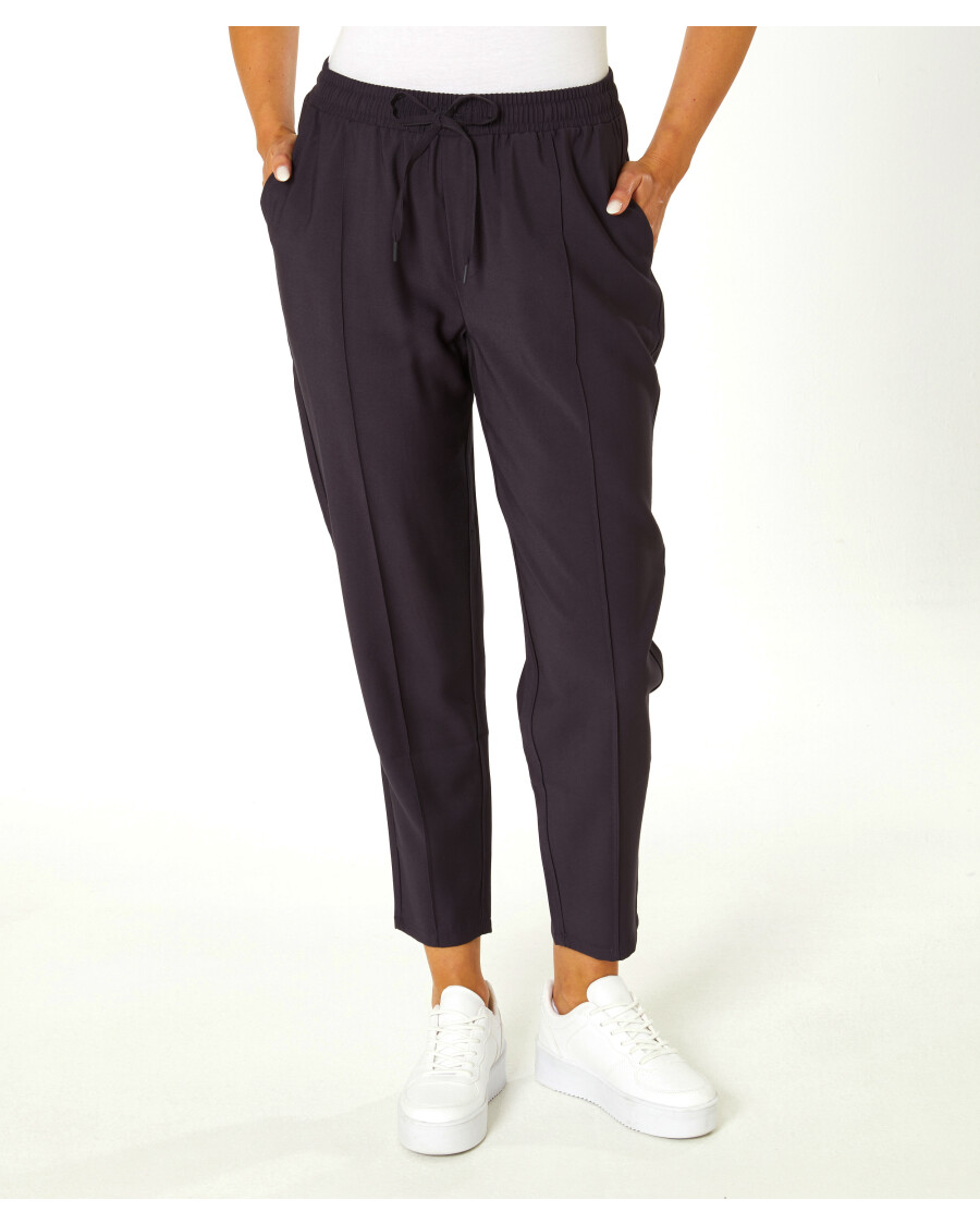 Einfarbige Pull-on-Hose