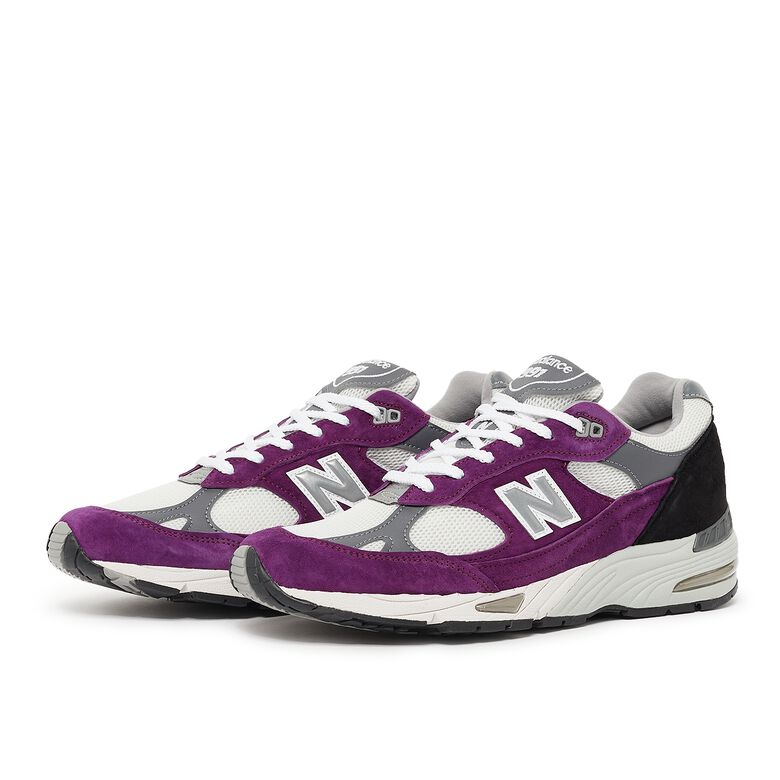 New Balance M991PUK grape juice alloy/black