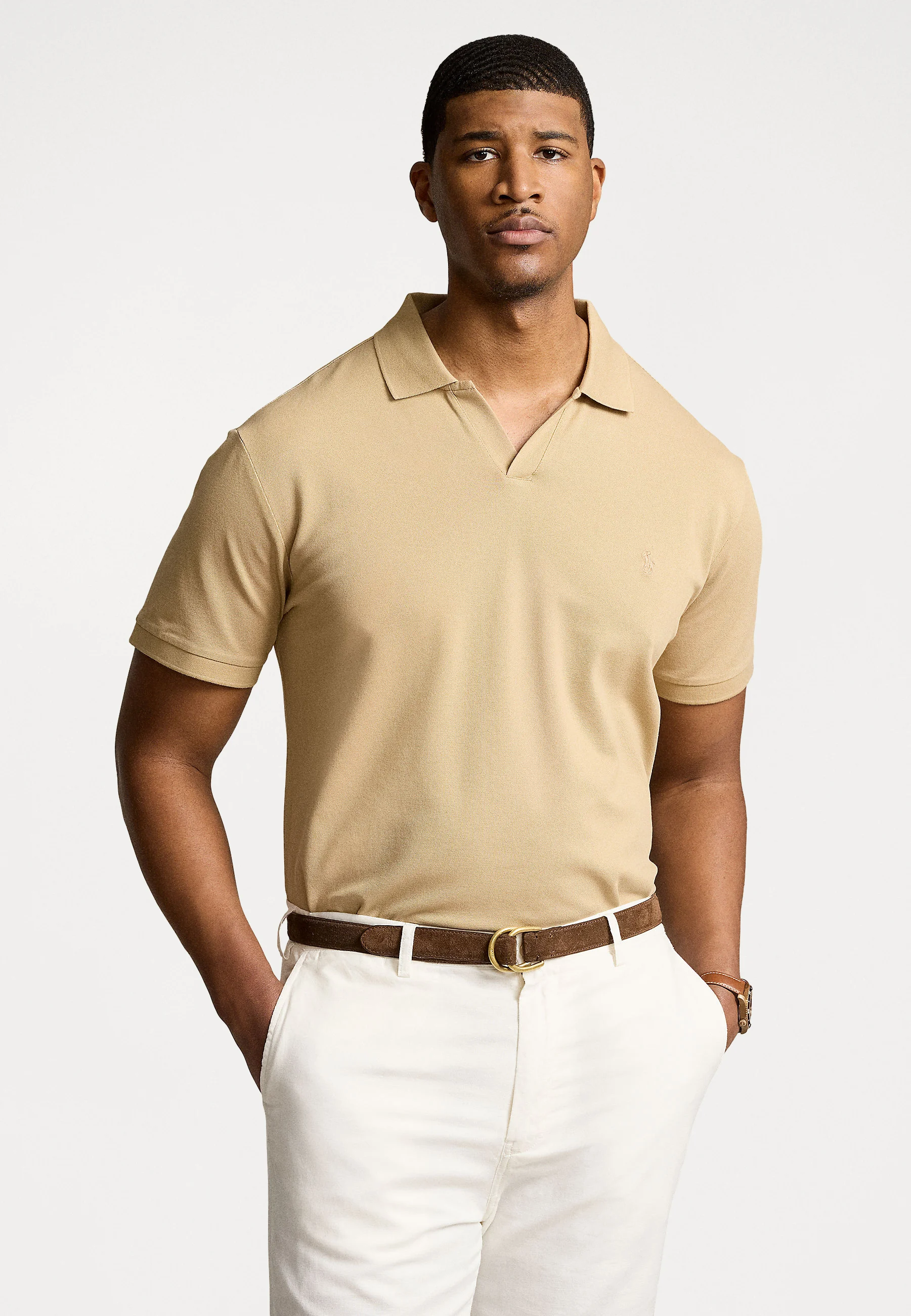 Polo Ralph Lauren Big & Tall de malla elástica - Polo