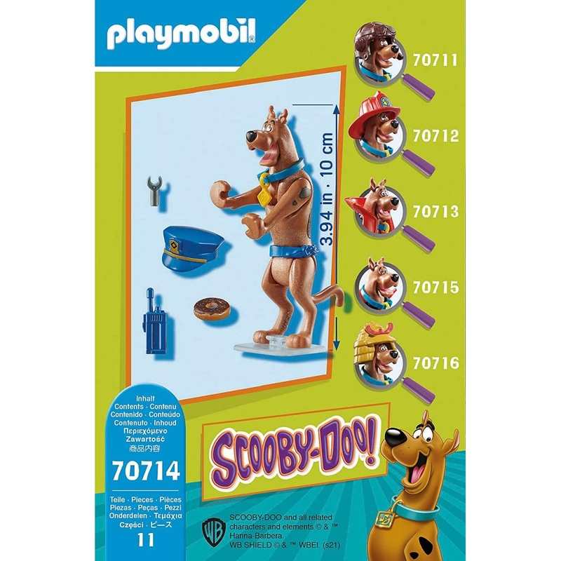 70714 Playmobil Scooby doo policier