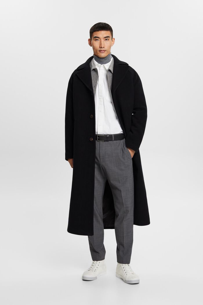 Button-Down-Hemd aus Popeline, 100 % Baumwolle