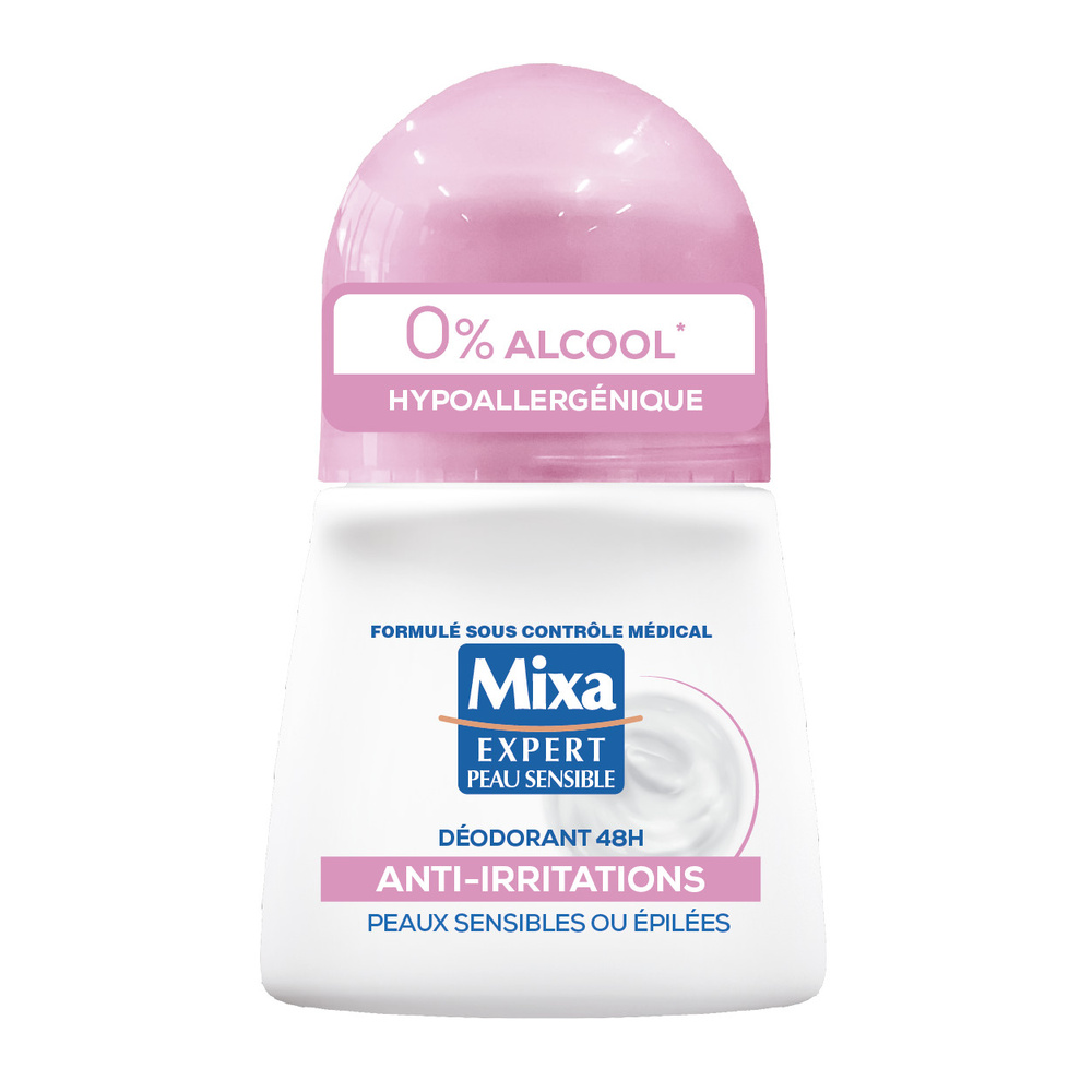 mixa Expert Peau Sensible Déodorant Anti-irritations 48h
