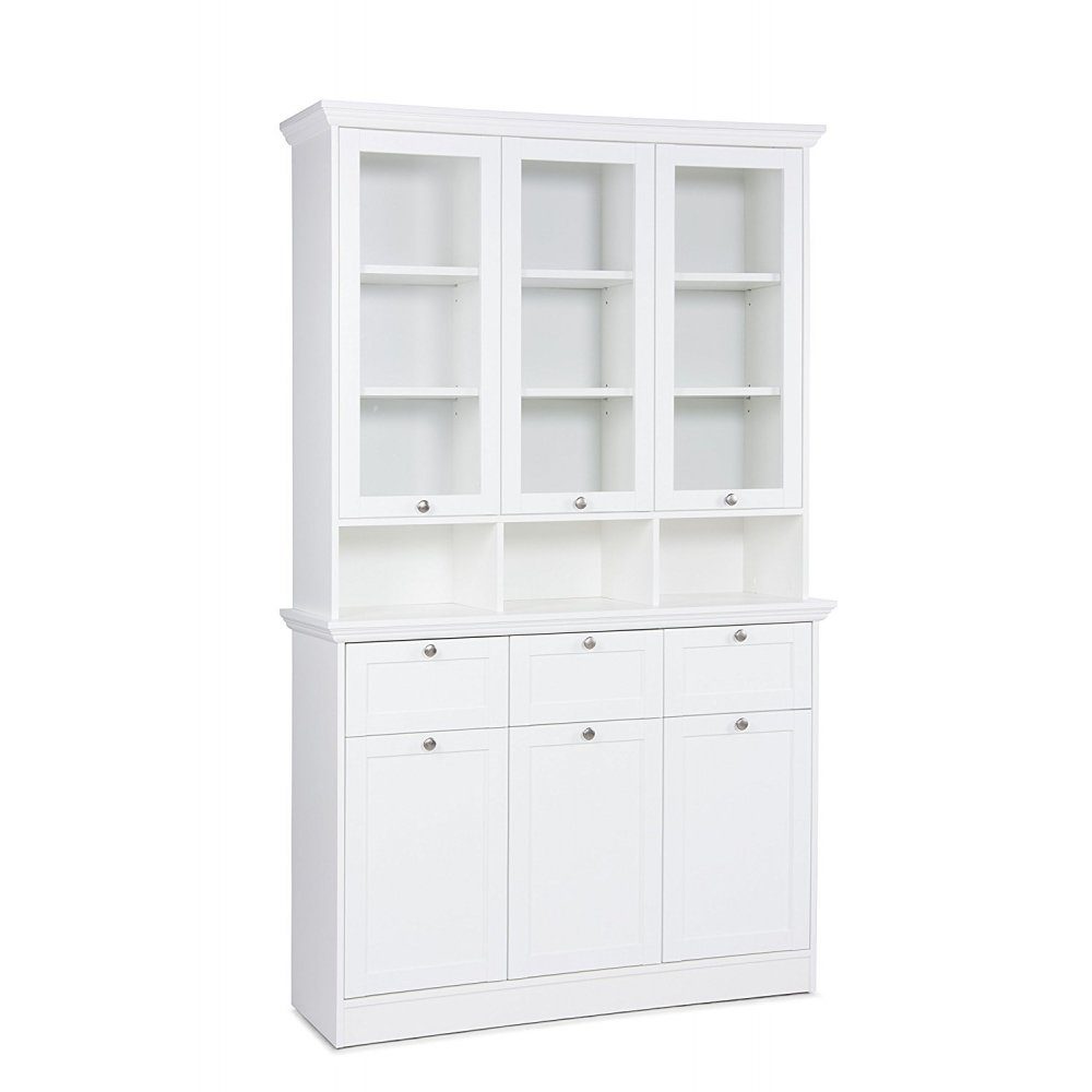 Finori Küchenbuffet 001791 Landwood 50 Buffet Küchenschrank Küchenkommode Stauraum Küche weiss ca. 120 cm