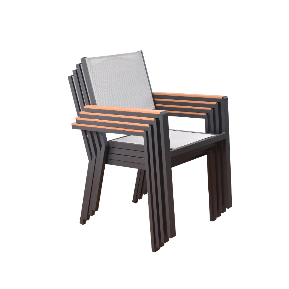 Home Deluxe Gartenstuhl stapelbar SEDIA