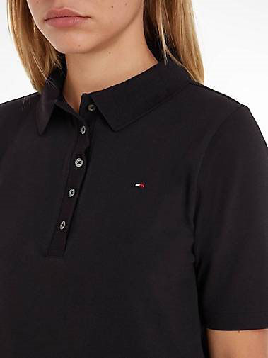 TOMMY HILFIGER Damen Poloshirt 1985 REG PIQUE POLO SS