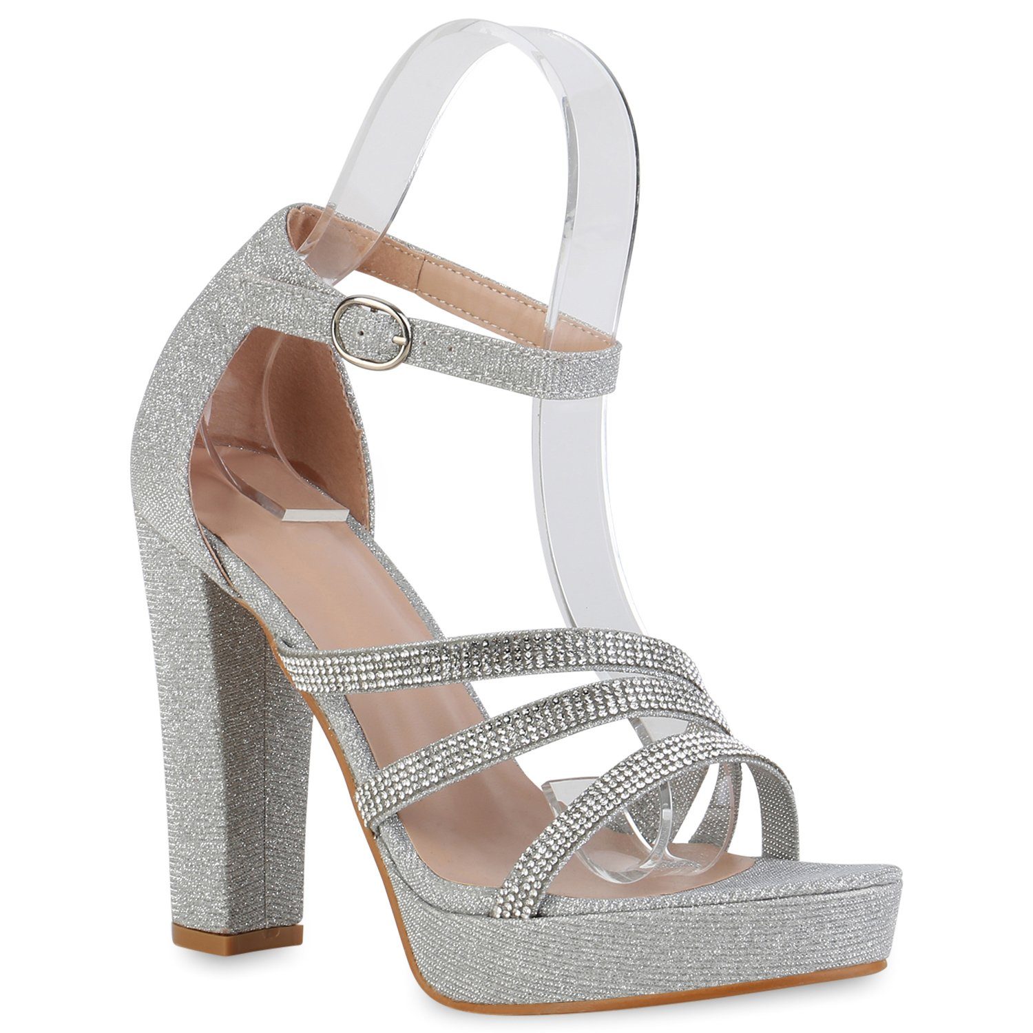 VAN HILL 839971 High-Heel-Sandalette Bequeme Schuhe
