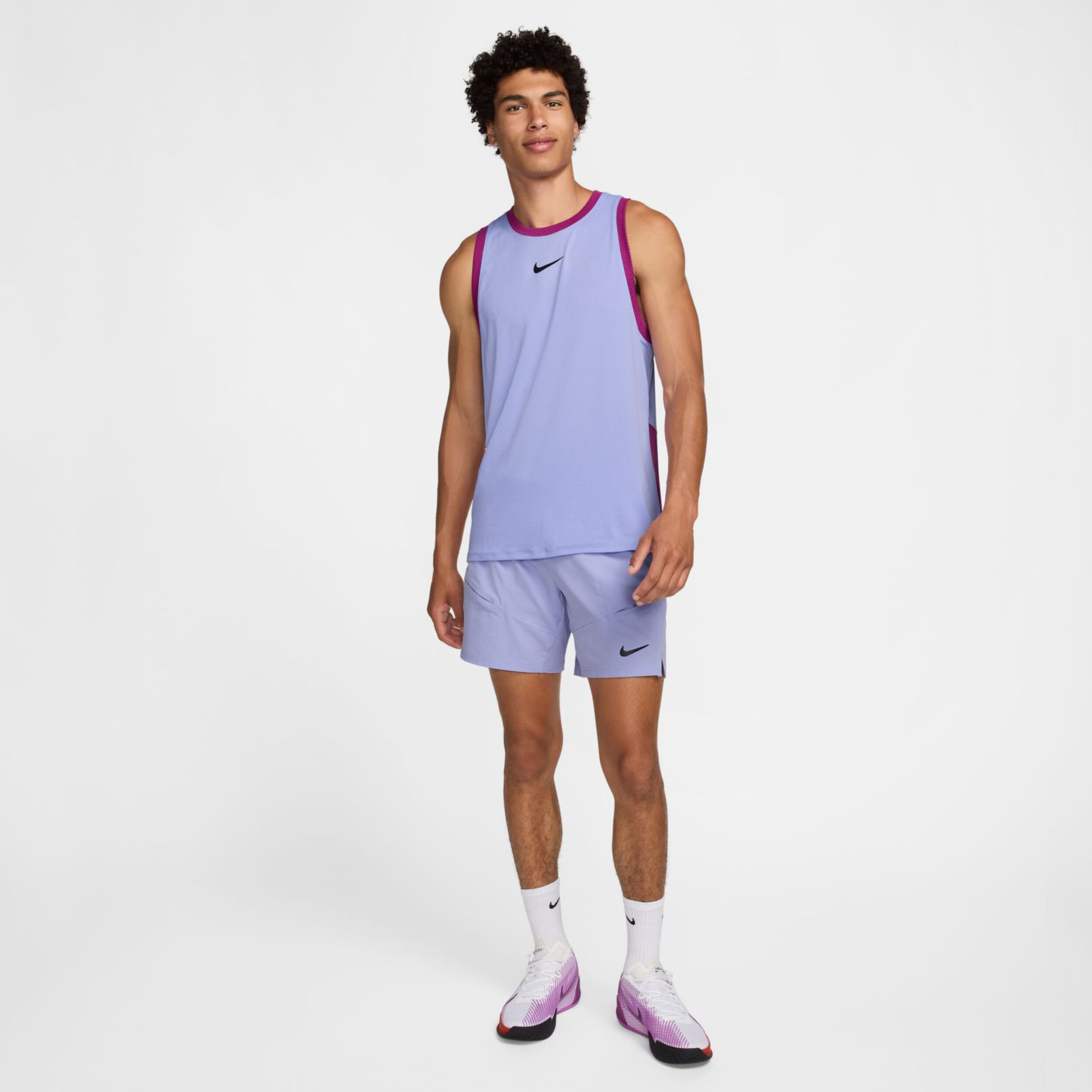 Dri-Fit Advantage 7IN Shorts Herren - Flieder
