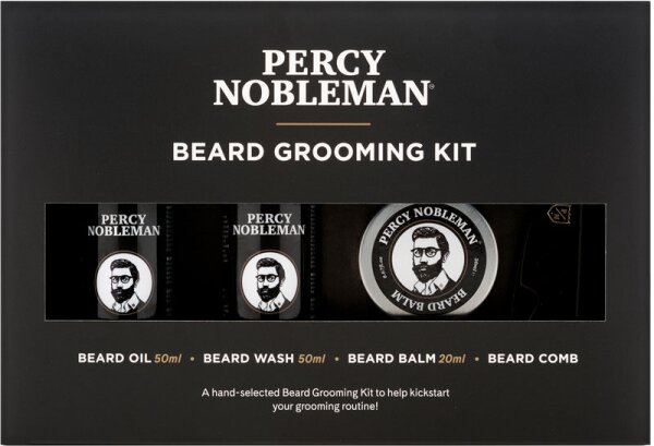 Percy Nobleman Beard Grooming Kit Bartpflegeset