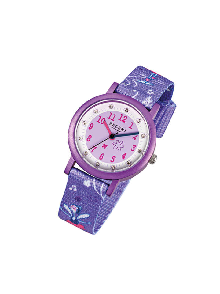 Regent Analog-Armbanduhr Regent Kinderuhren lila klein (ca. 29mm) günstig kaufen onesize