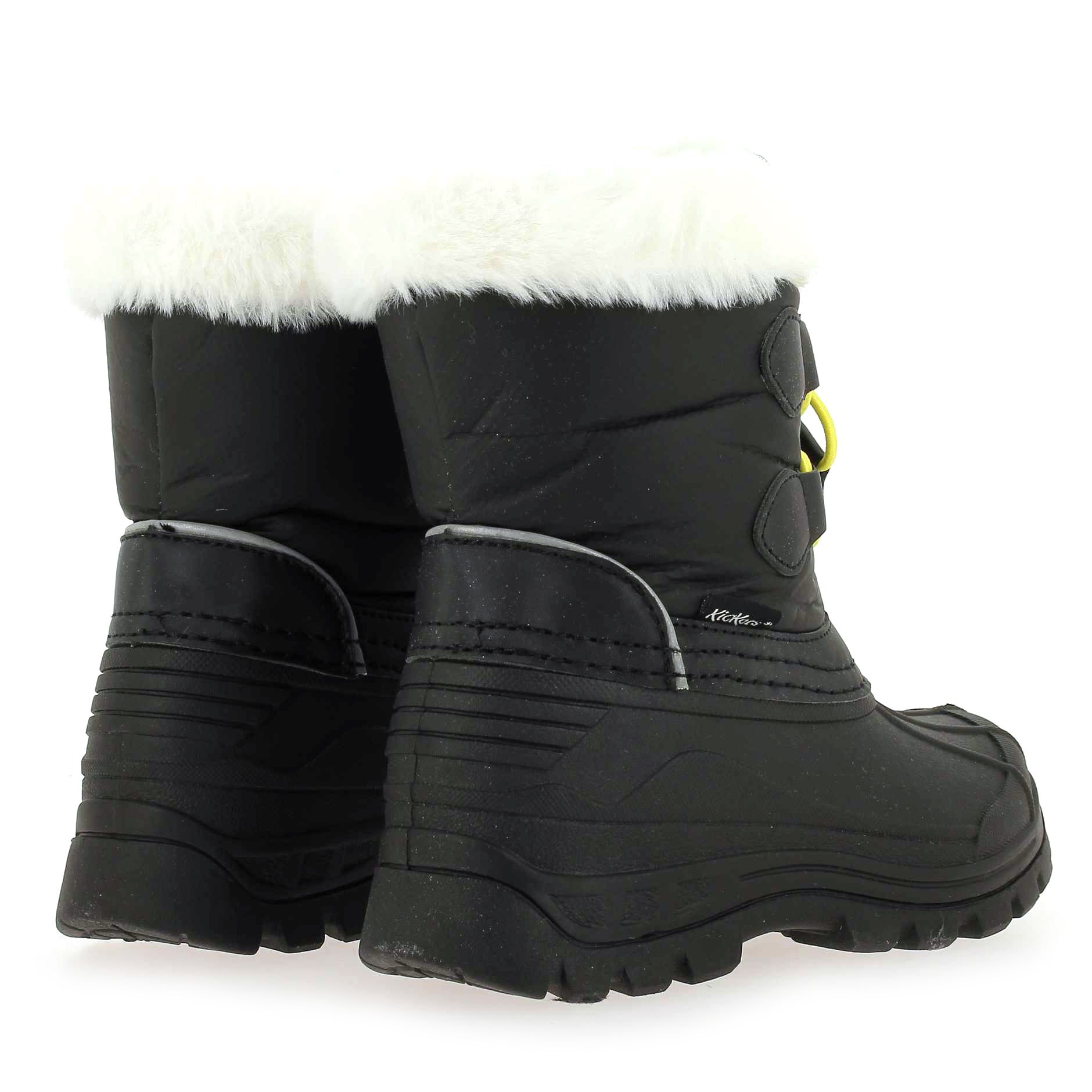 Kickers  SEALSNOW - Noir Jaune