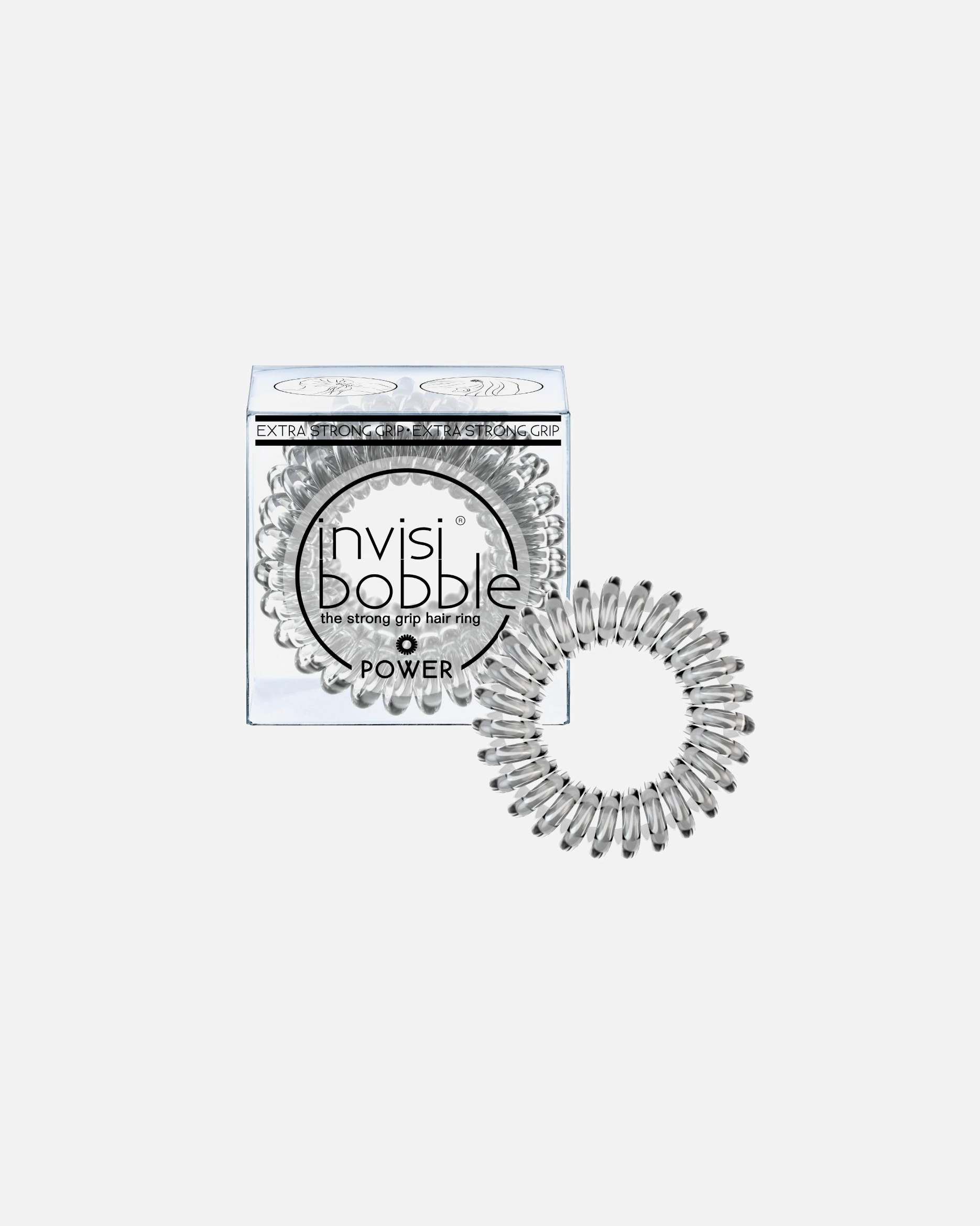 Invisibobble POWER Krystallklar