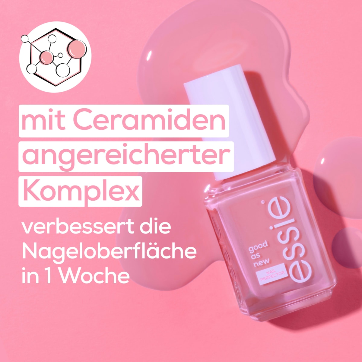 Nagellack Good As New 260 Rosa, 13,5 ml