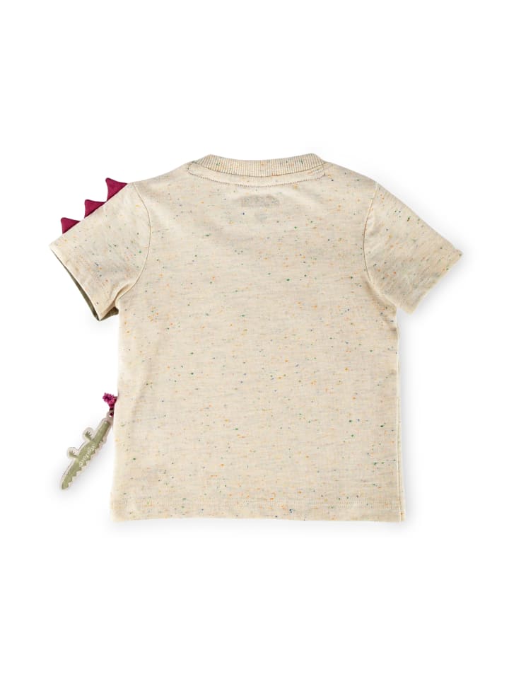 Sigikid T-Shirt Happy Crocodile in ecru bunt meliert günstig kaufen