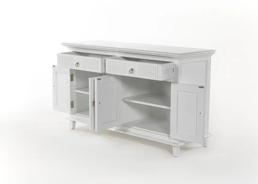 Novasolo Küchenbuffet Skansen Buffetschrank mit 6 Regalen