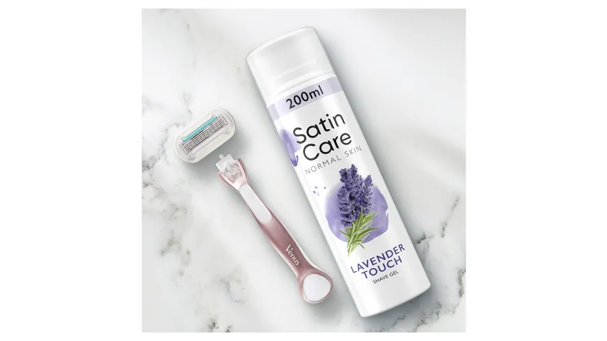 Gillette VENUS Rasiergel Satin Care Lavendel 200 ml 200 ml