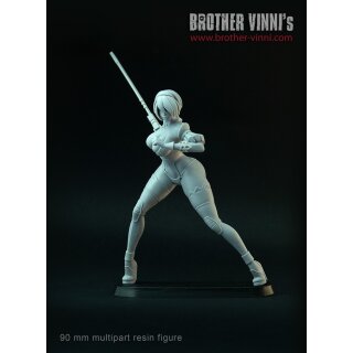 Cyber Mercenary (90mm)