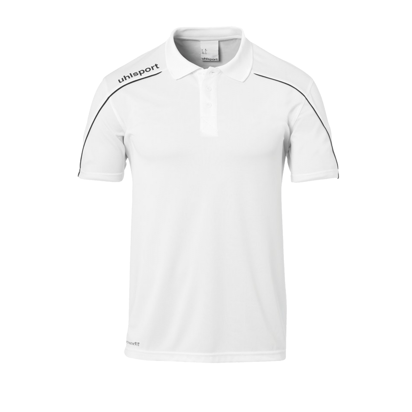 Uhlsport Stream 22 Poloshirt Kids Weiss F02