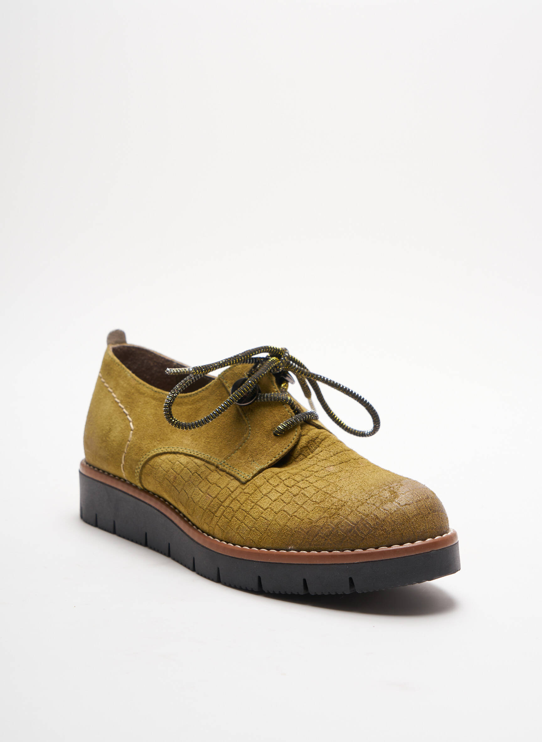Mkd Derby Femme couleur vert