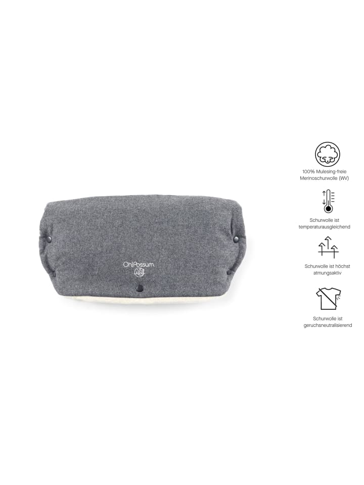 Kinderhaus Blaubär Oh!Possum Handmuff TOP in Grey günstig kaufen onesize