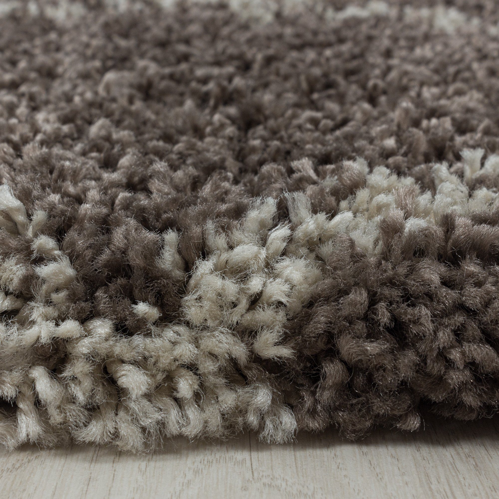 Teppich Geometrisch Design, Teppium, Rund, Höhe: 30 mm, Teppich Wohnzimmer