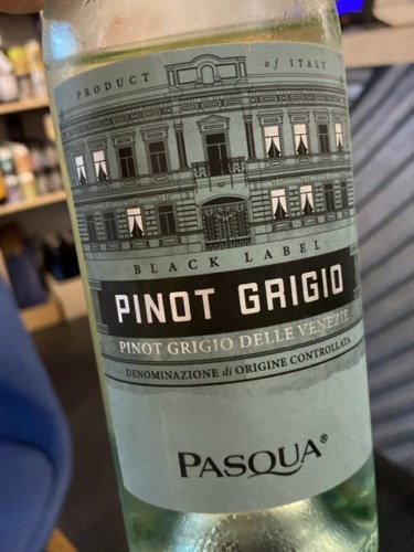 Pasqua Vigneti e CantineBlack Label Pinot Grigio 2022