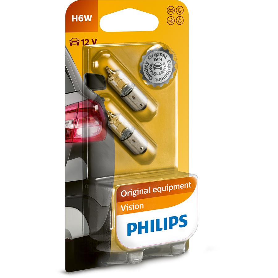 Philips H6W Glühlampe, 2 Stück  - ATU