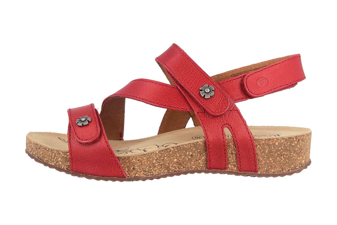 JOSEF SEIBEL Riemchen Sandalen rot TONGA 53