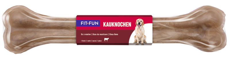 FIT+FUN Snacks FIT+FUN Kauknochen gepresst 1 Stück, 32 cm